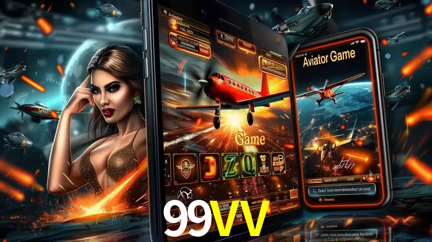 Mulher estilosa cercada por telas que exibem a jogabilidade do Aviator, capturando a intensidade e a estratégia deste popular crash game oferecido pelo 99VV.